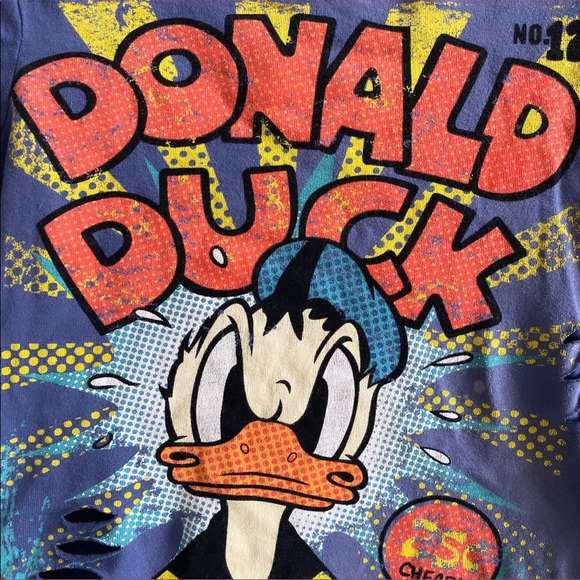 Disney Donald Duck Retro Distressed Unisex Shirt - Picture 5 of 5